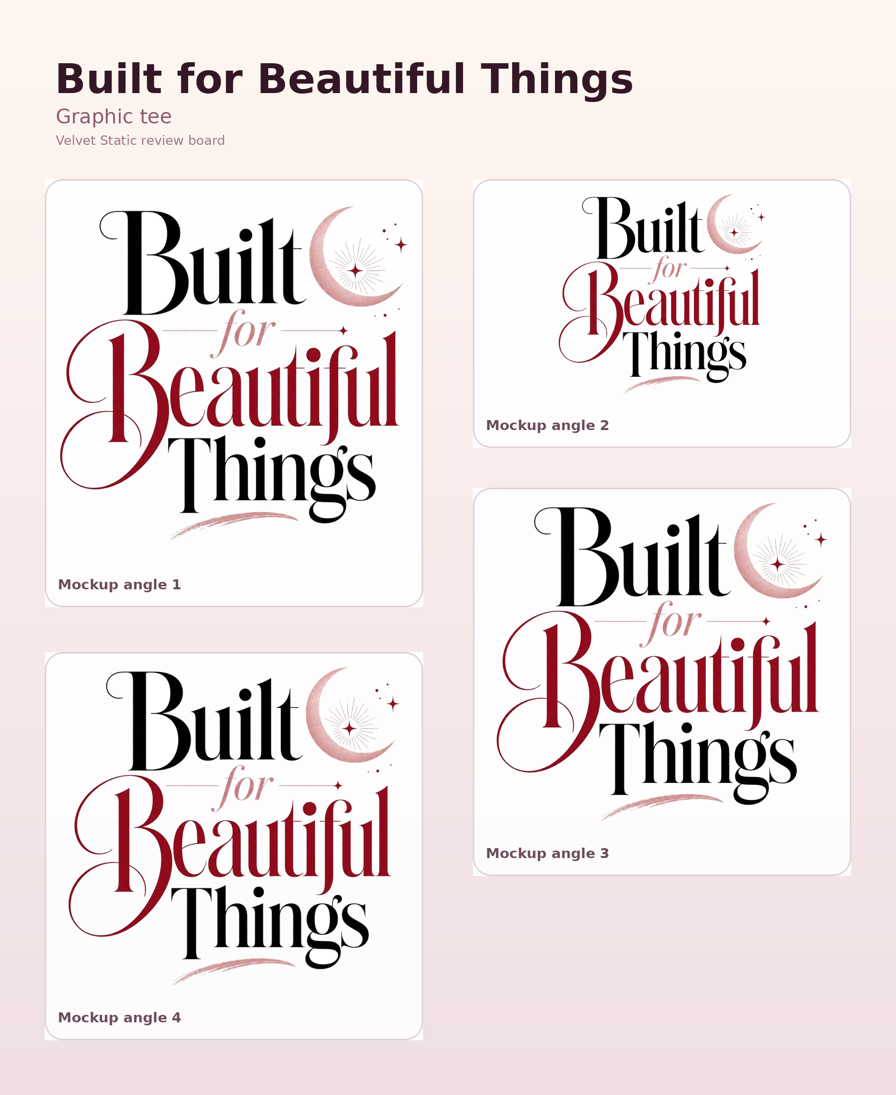 Built for Beautiful Things Shirt, Chic Graphic Tee, Gift for Her product preview